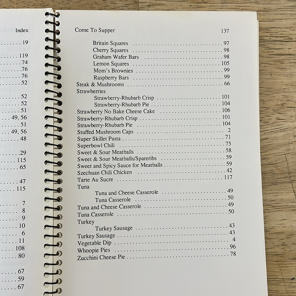 Recipe Booklet Come to Supper Favourite Recipes from Southwestern Nova Scotia - Picture 16 of 16